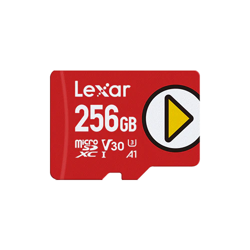 Lexar microSDXC Card C10 UHS-I A1 V30 U3 Play 256GB - Image 2